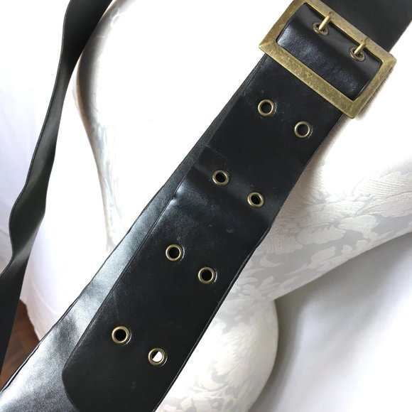 PIRATE Faux Leather Crossbody Purse Bag w/ Skull & Crossbones - Picture 5 of 8